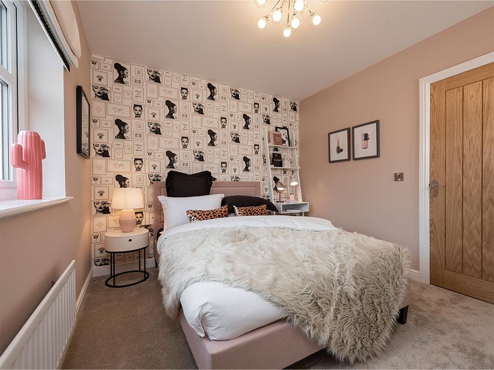 Stylish double bedroom
