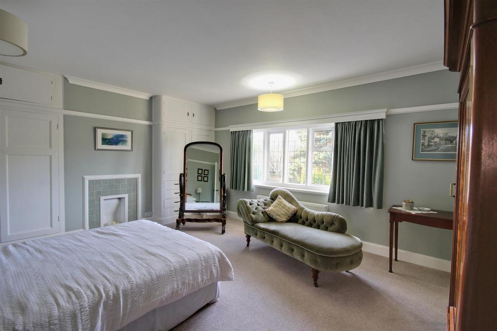 Bedroom Two with fitted wardrobes