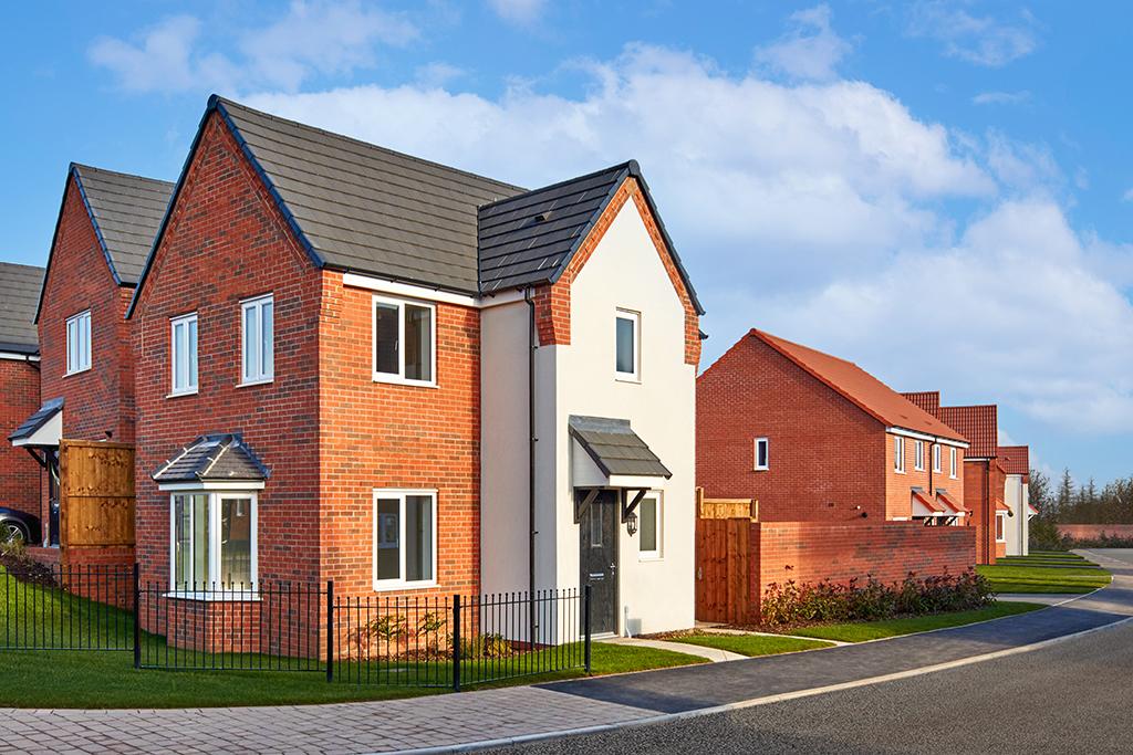 Plot 140, The Crimson at Meadow View... 3 bed house - £202,000