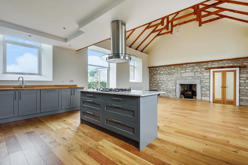 Kitchen and Family Room