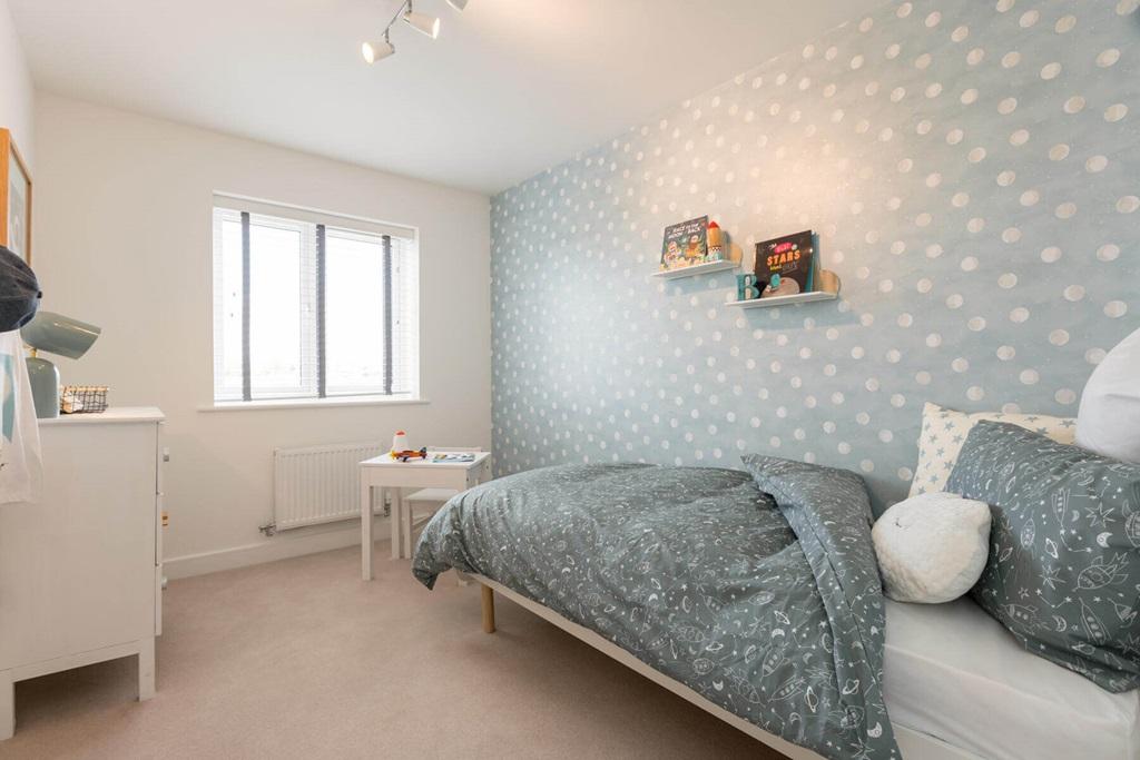 A third bedroom could alternatively used as a office or nursery