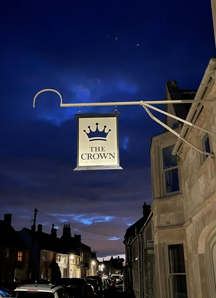 Crown at night
