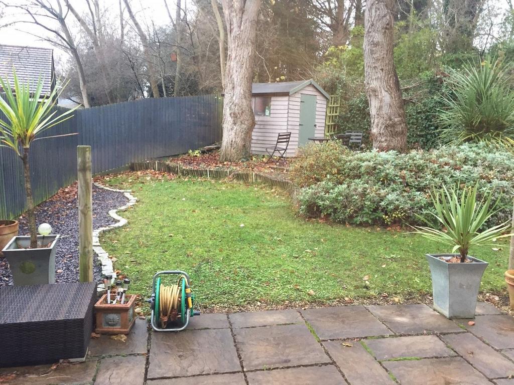 Rear garden