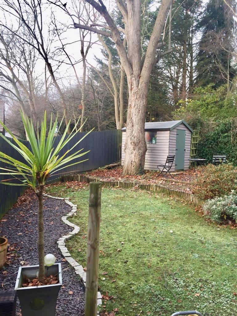 Rear garden