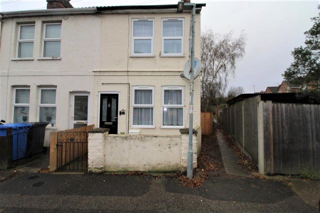 Kingston Road, Ipswich, IP1 3 bed end of terrace house £185,000