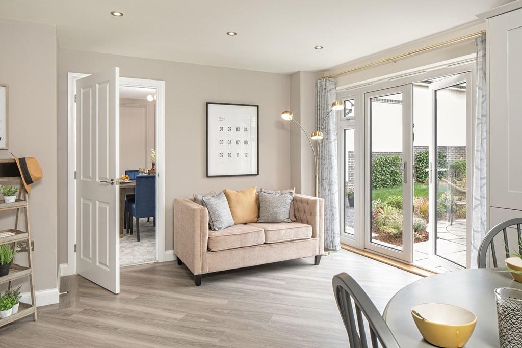 Open plan kitchen in the Chelworth 4 bedroom home