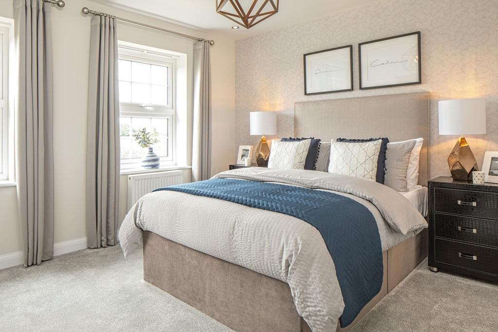 Double bedroom in the Chelworth 4 bedroom home
