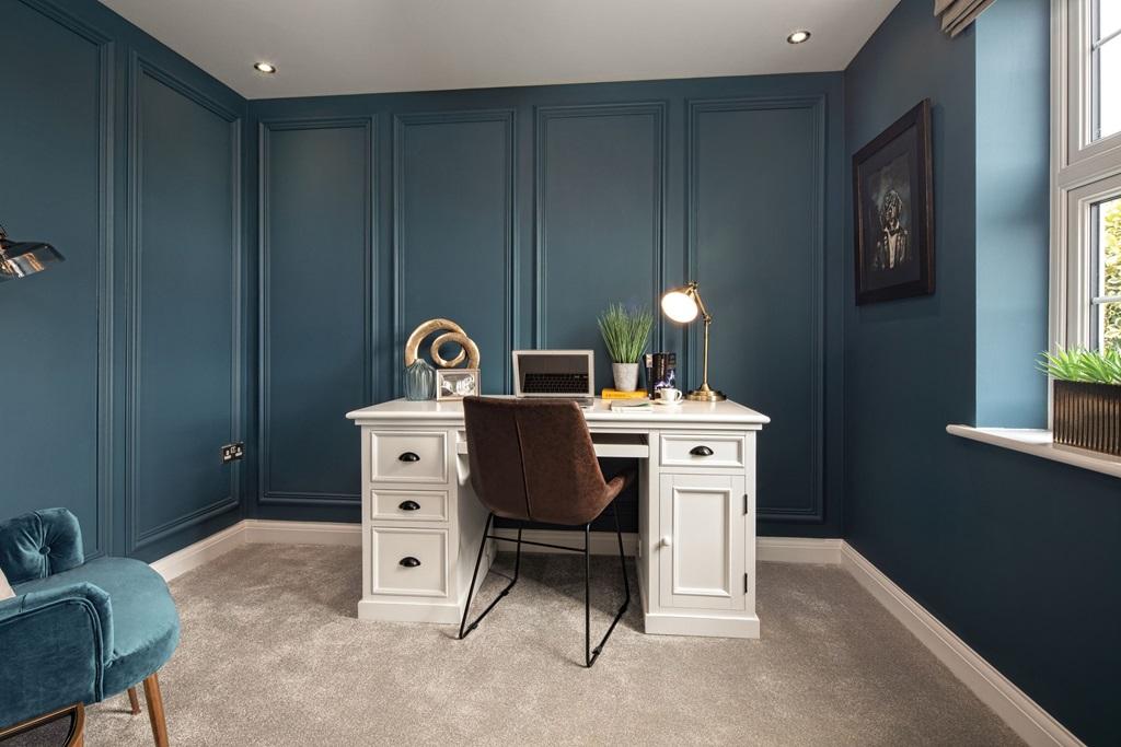 Home Office of Chelworth 4 bedroom detached home