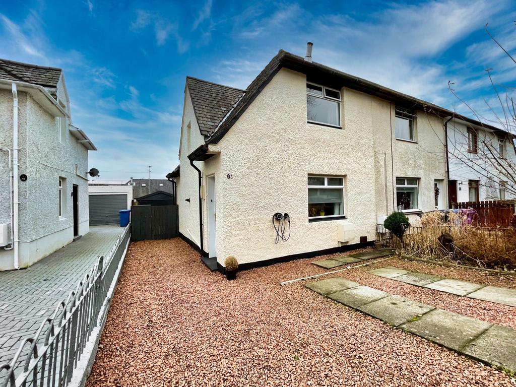 61 Dalry Road, Kilbirnie 2 bed end of terrace house £77,000
