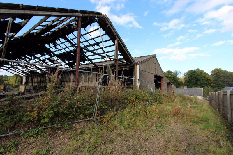 Derelict sheds  ...