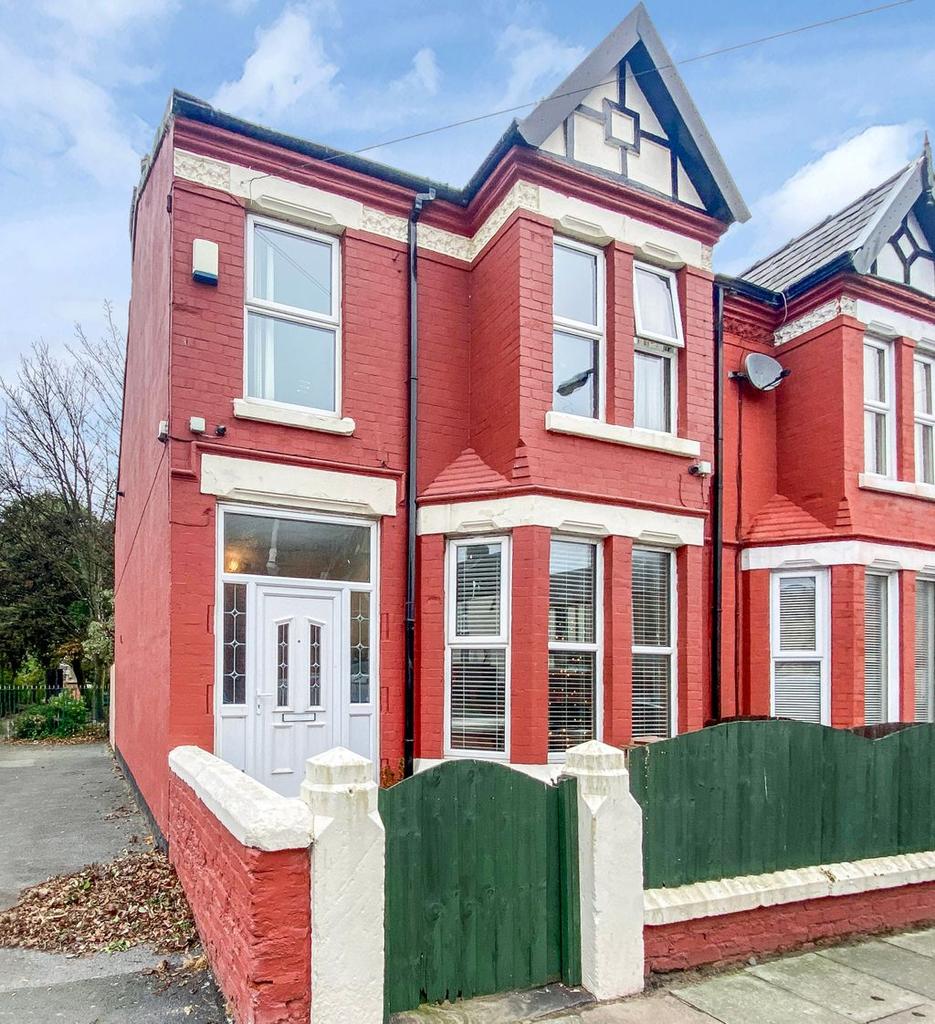 Lawton Road, Waterloo, Liverpool L22 9QL 3 bed end of terrace house £