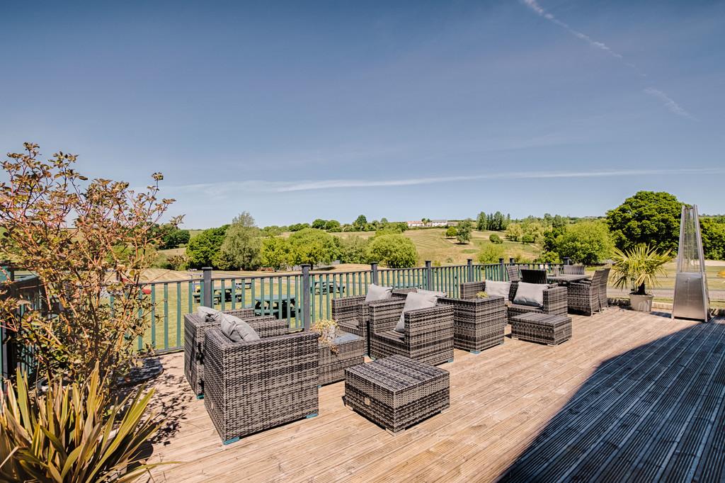 Outdoor seating area