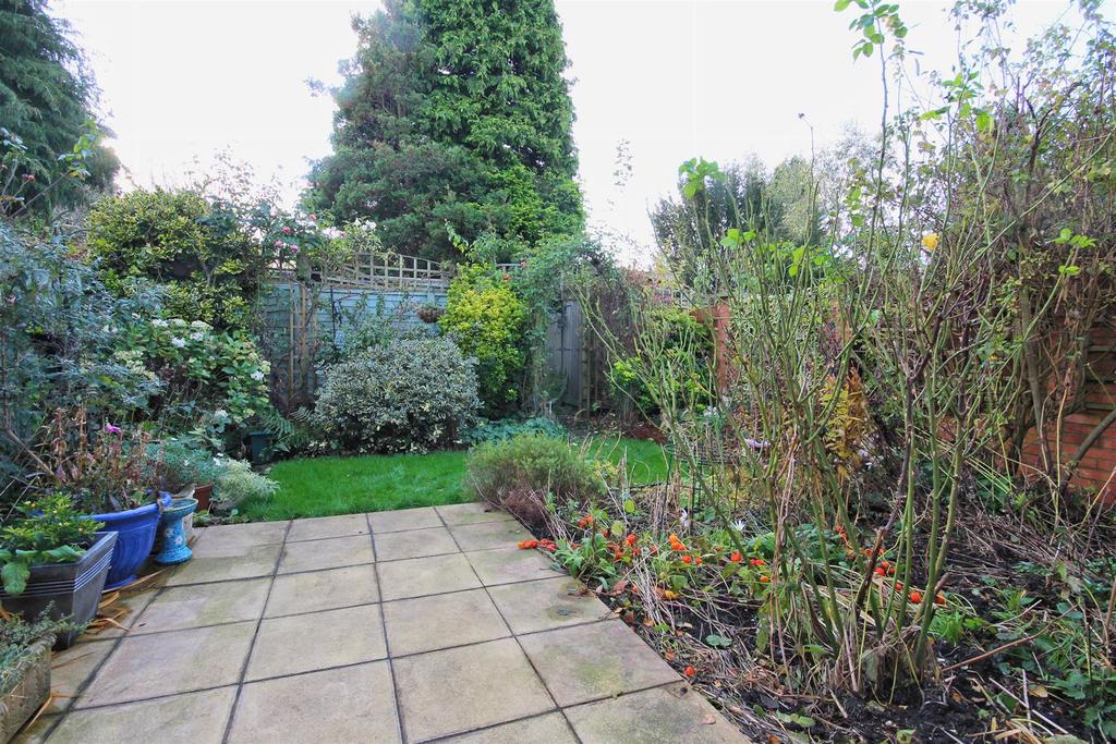 South facing low maintenance garden