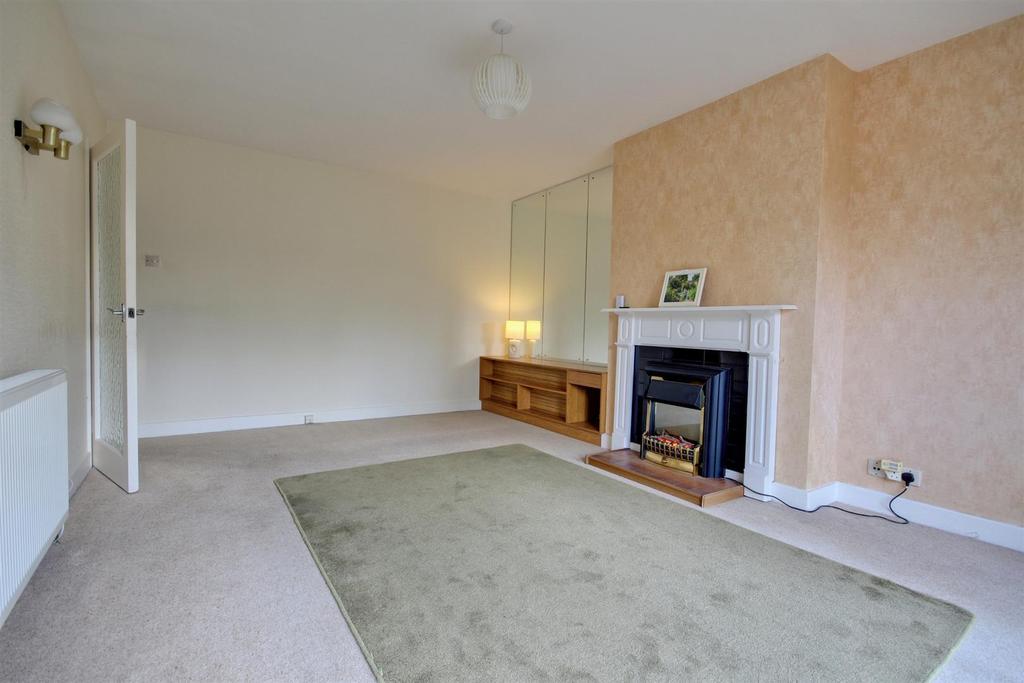 Lounge with fireplace