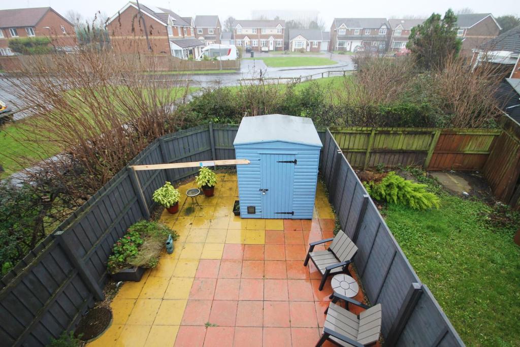 Rear garden