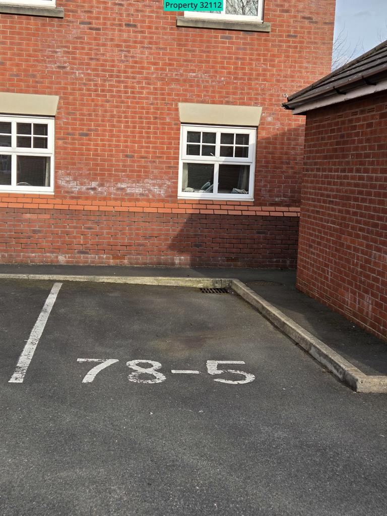 Allocated parking space