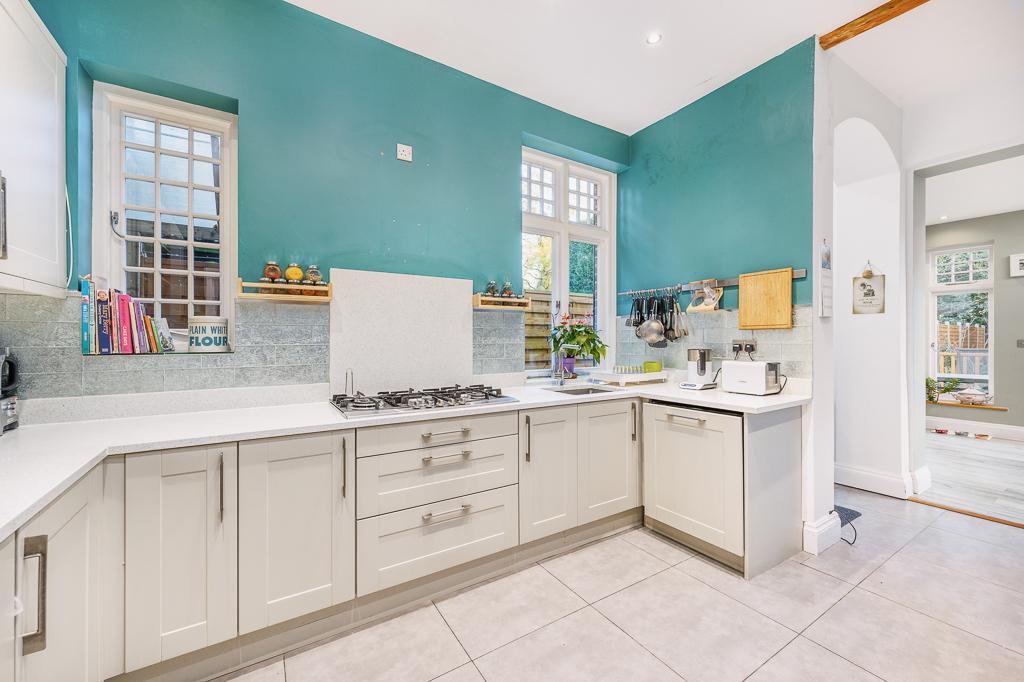 Stylish Integrated Kitchen Area
