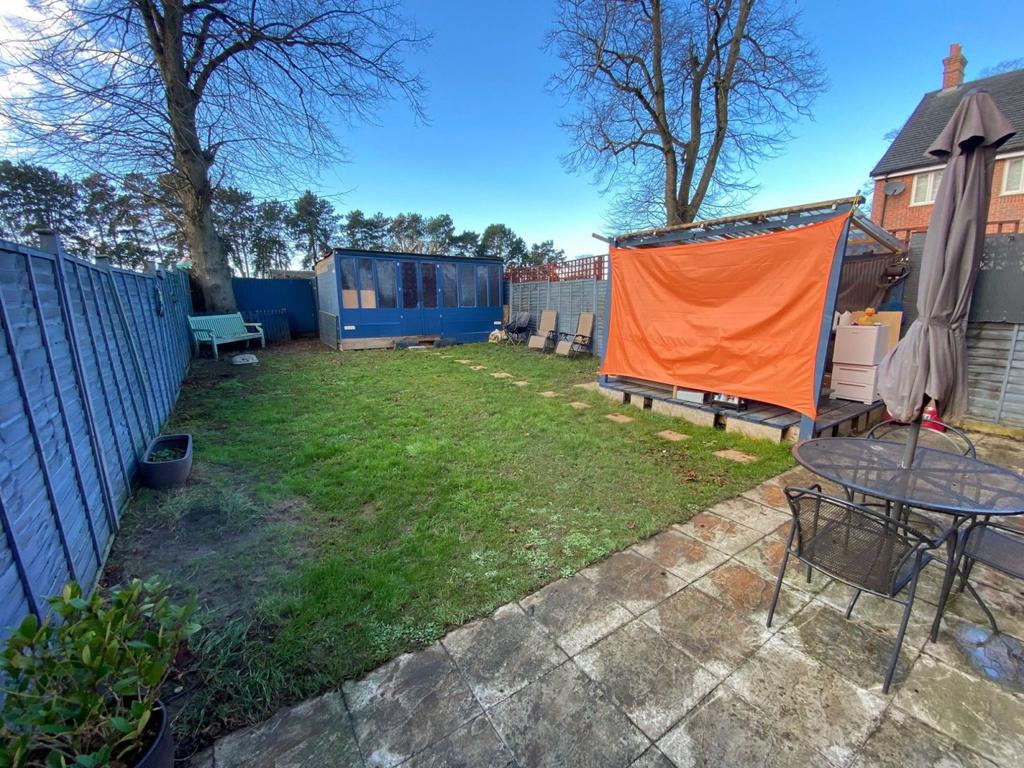 Rear garden
