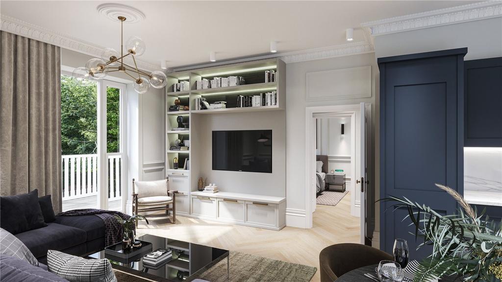 Plot 6 Living Cgi