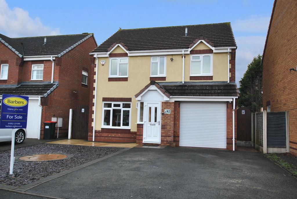 Warwick Way, Leegomery, Telford, TF1... 4 bed detached house £320,000
