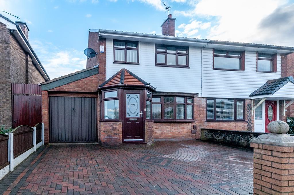 Eastham Crescent, Clock Face, St Helens, WA9 3 bed semidetached house