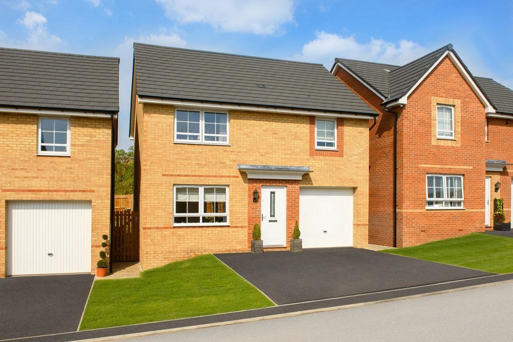 Outside view brick Windermere detached 4 bedroom home