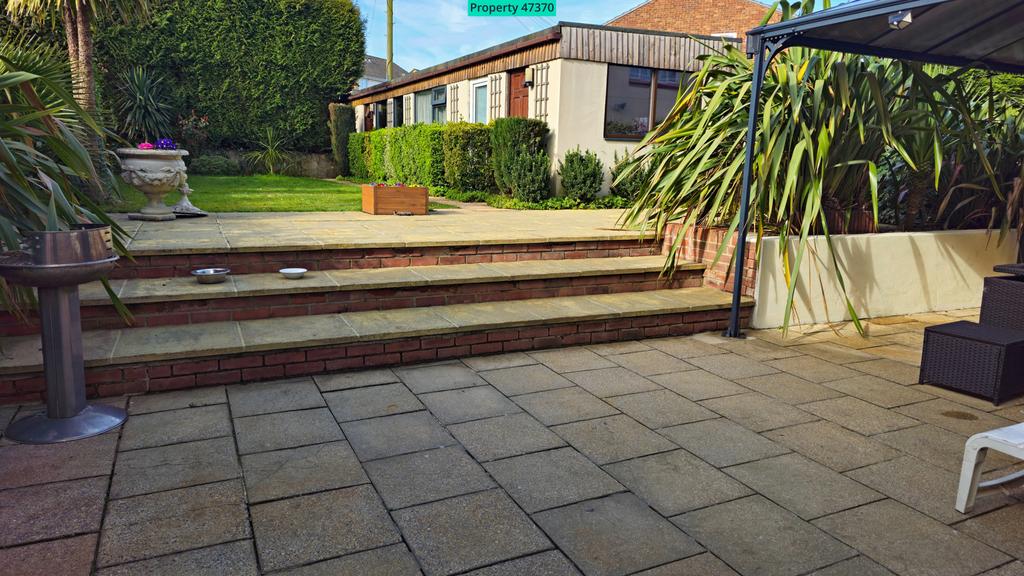 Rear garden