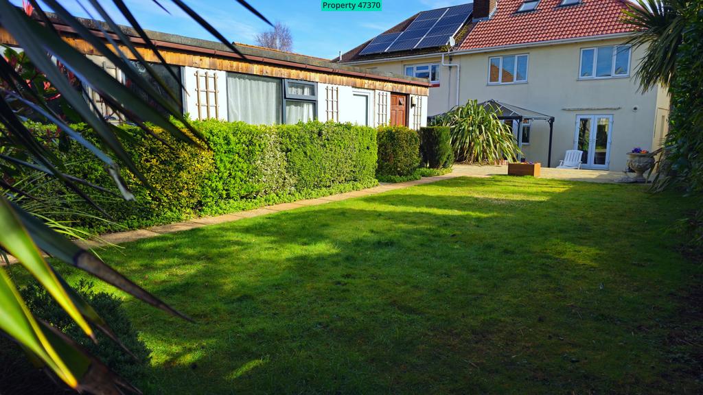 Rear garden