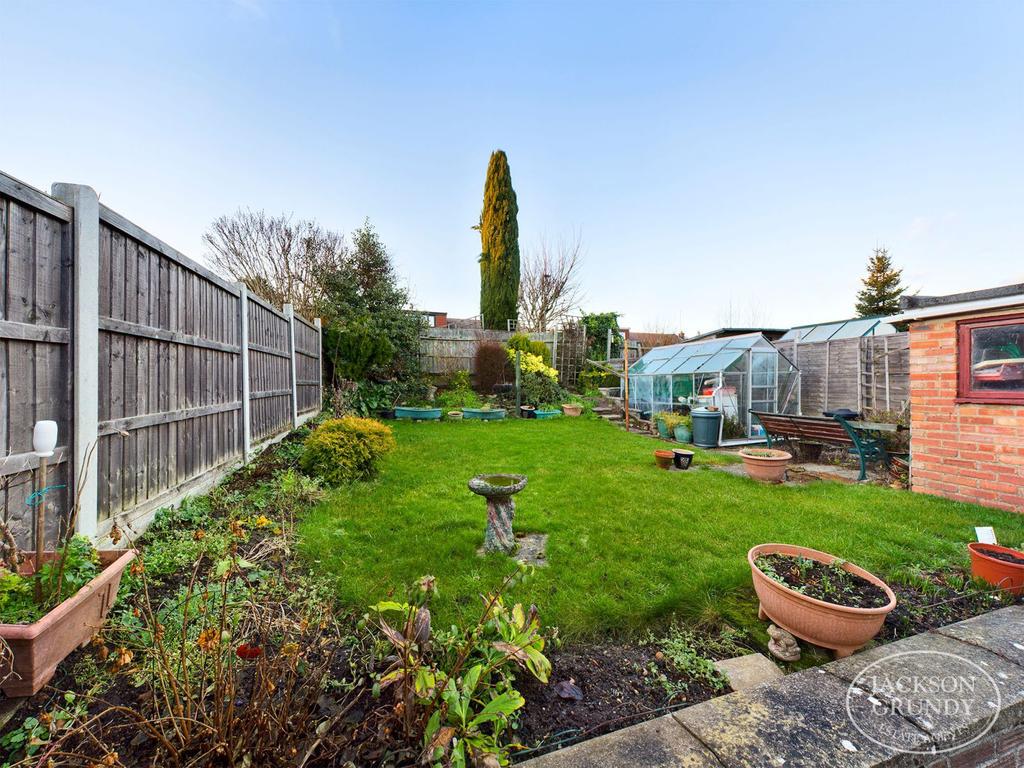Rear garden