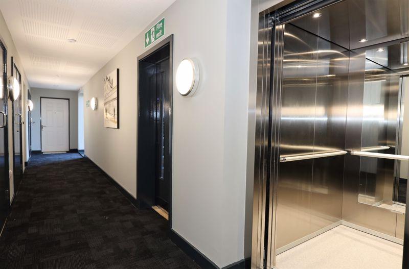External hallway...