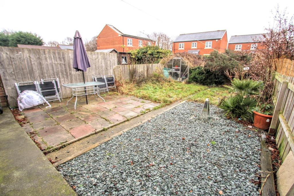 Rear garden