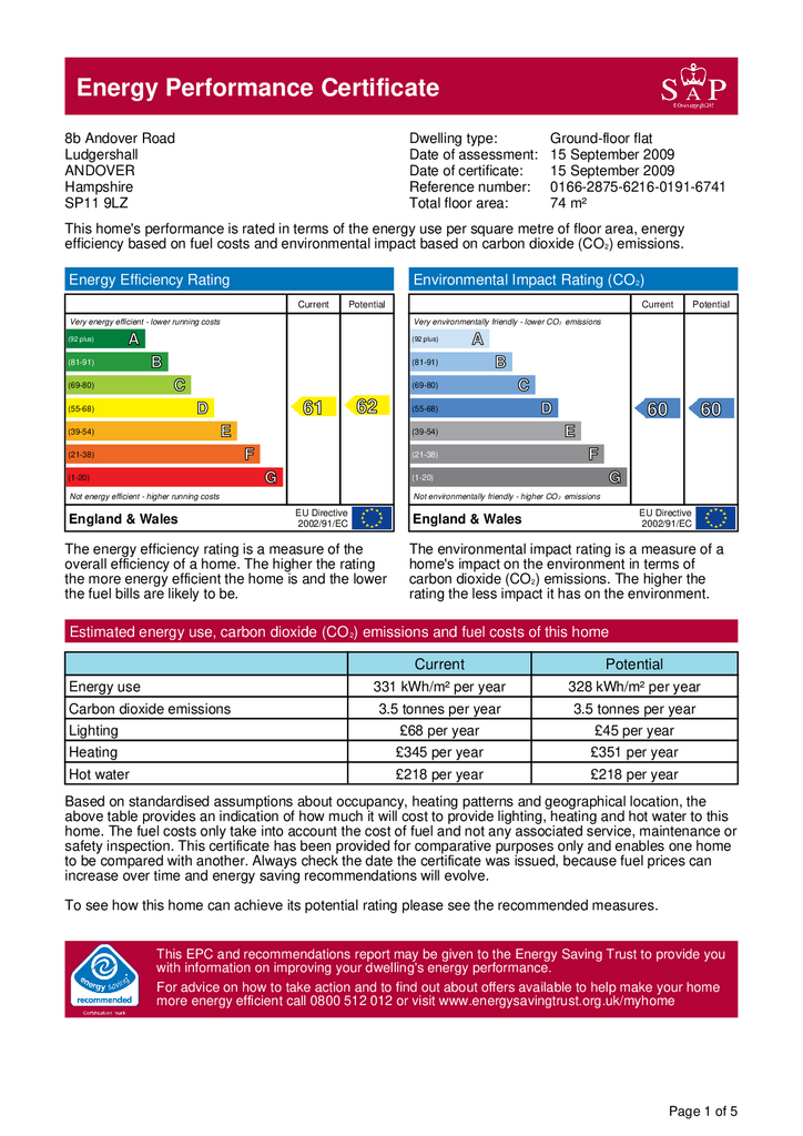EPC Certificate