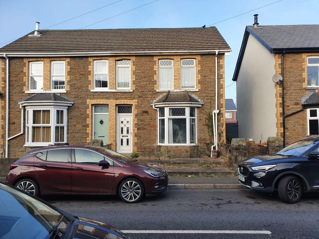 58 Bryn Road, Tondu, Bridgend, Mid... 3 bed semidetached house £20,000