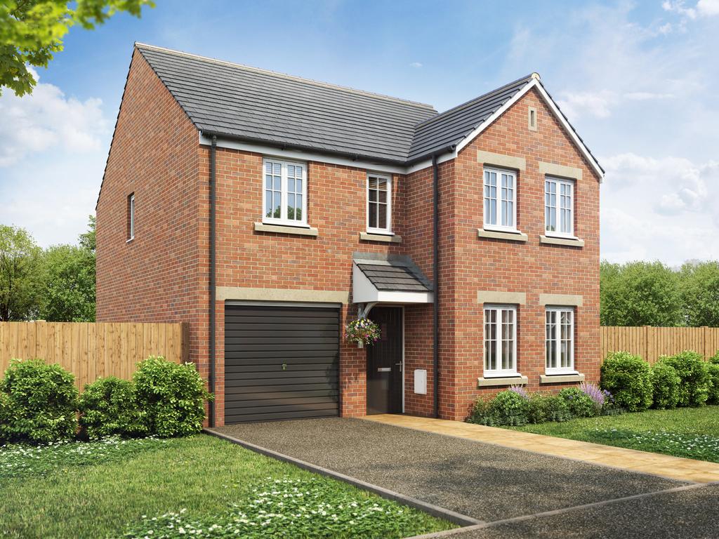 Plot 60, The Kendal at Hardings Wood... 4 bed detached house - £272,995