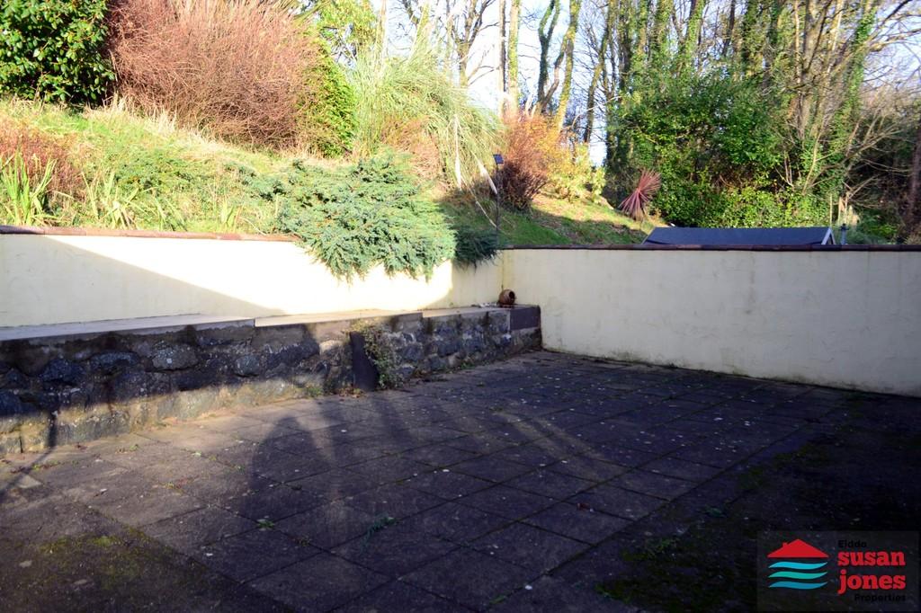 Rear patio