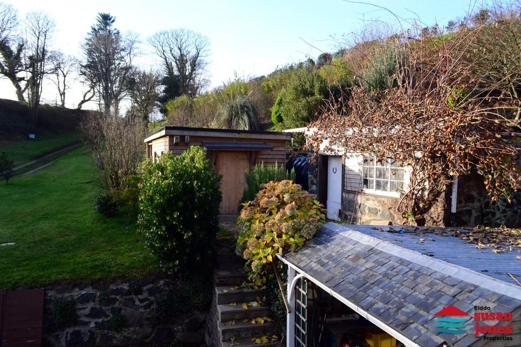 View from bedroom 1 up garden
