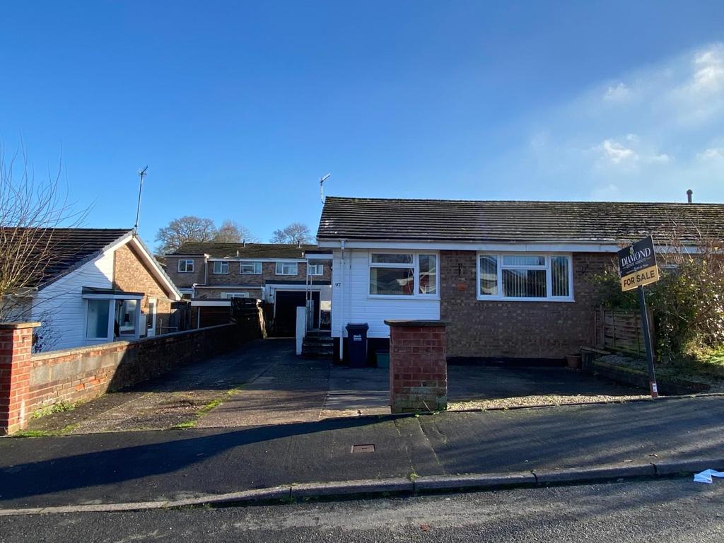 Ford Road, Tiverton, Devon 3 bed semidetached bungalow for sale £275,000