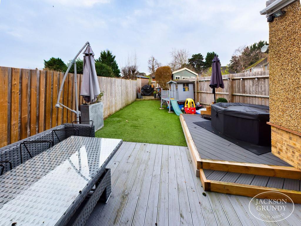 Rear garden