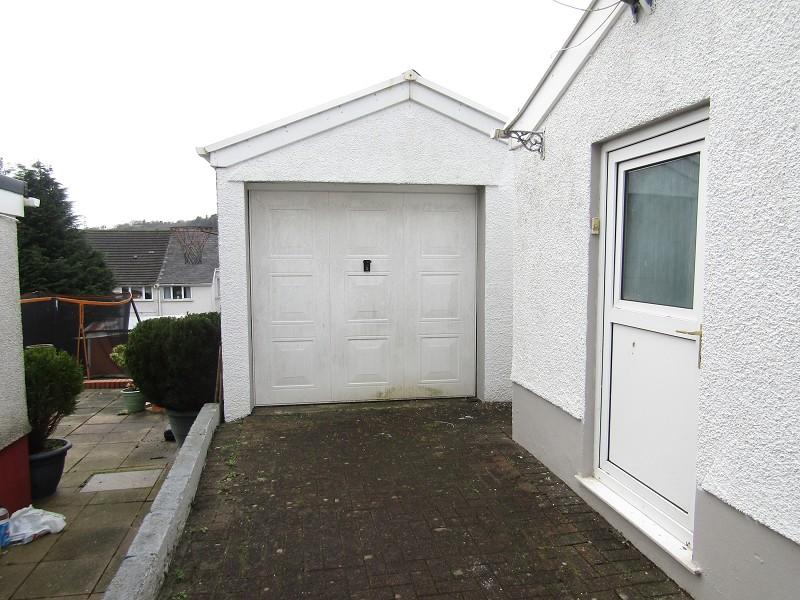 Driveway and garage