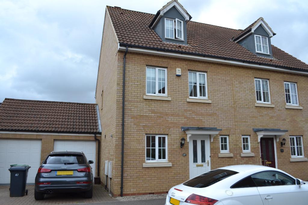 Cooks Way, Biggleswade, SG18 3 bed semidetached house £1,500 pcm (£346 pw)