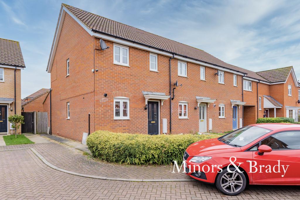 Windsor Park Gardens, Old Catton 2 bed end of terrace house for sale