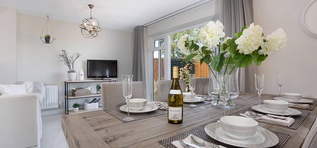 Typical dining area
