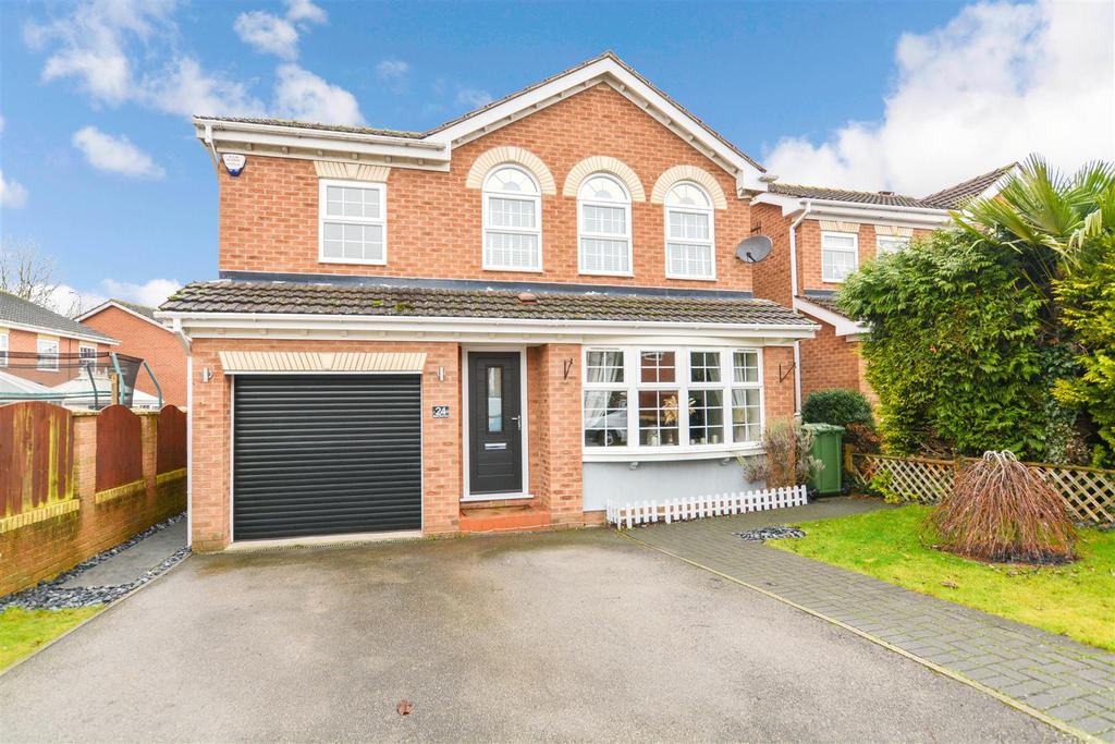 Gelder Beck Road, Messingham, Scunthorpe 4 bed detached house £310,000