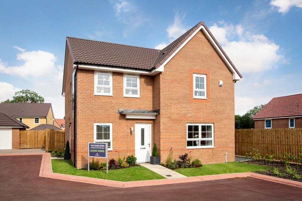 External view of 4 bedroom Radleigh home