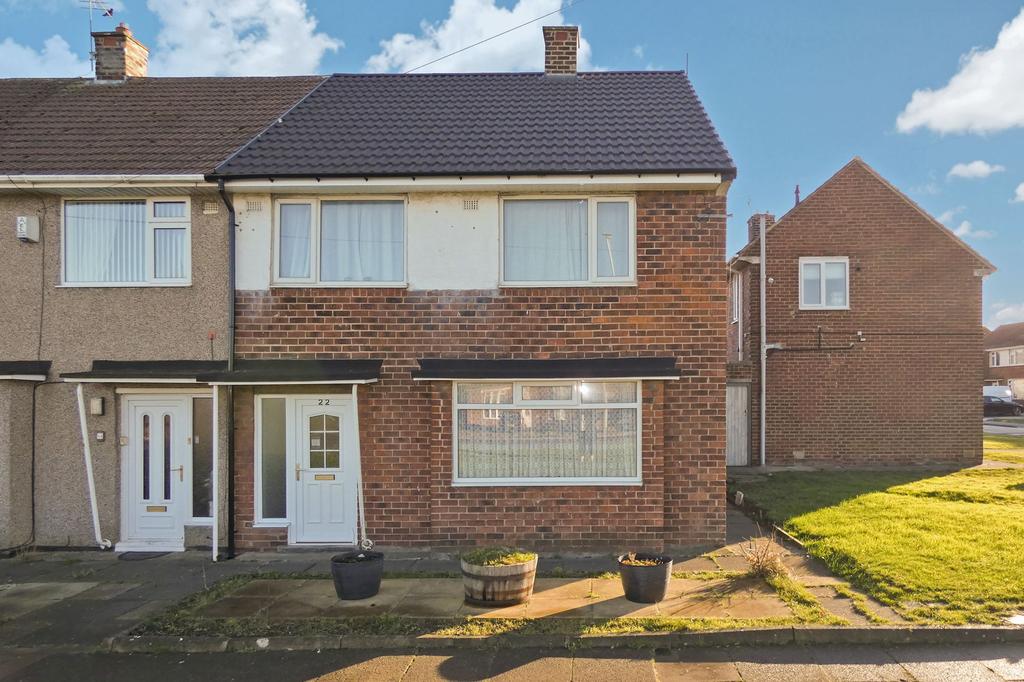 Riccarton Close, Roseworth... 3 bed terraced house £65,000