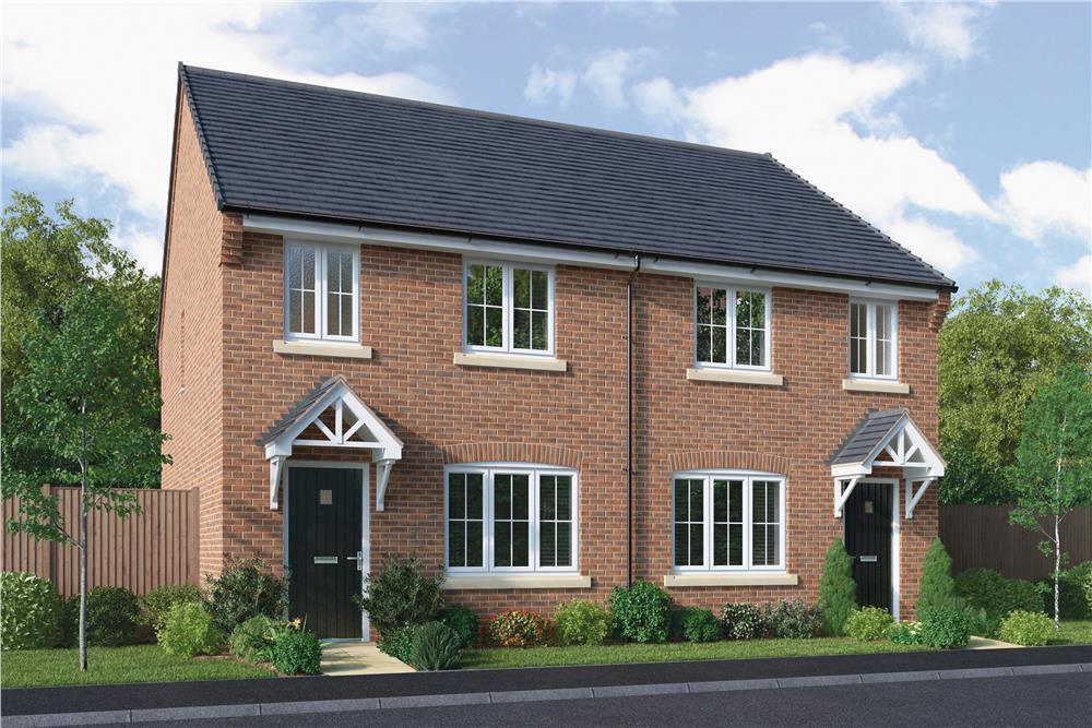 Plot 64, Overton at Spinners Croft, Platt Lane, Keyworth NG12 3 bed