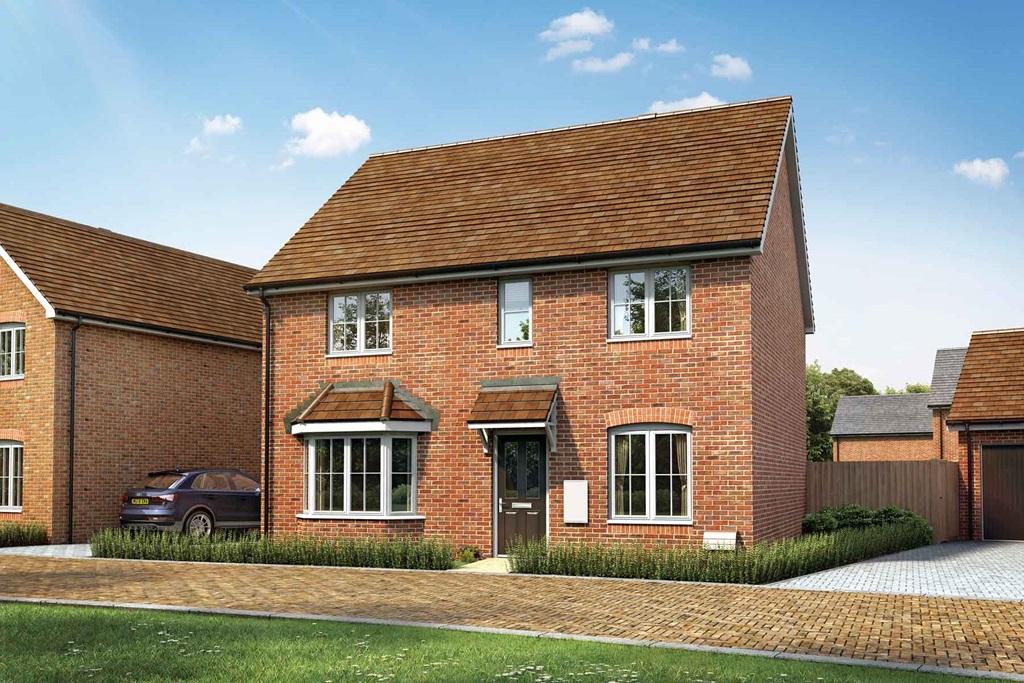 Artist&#39;s impression of a typical Manford home