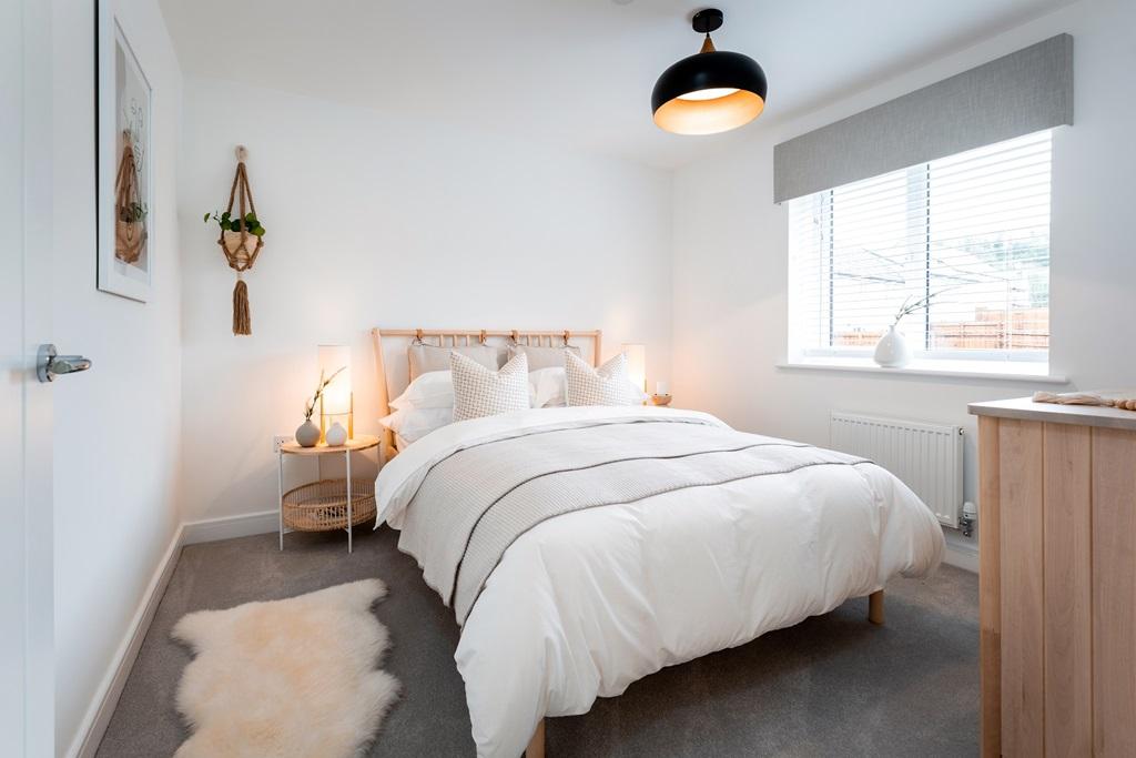 Double room with space for storage