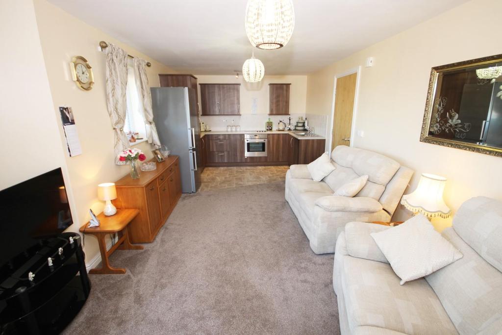 Lounge into kitchen