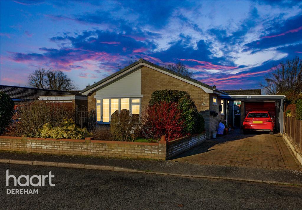 Priory Road, Watton 2 bed detached bungalow £230,000